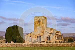 Medieval Church Teesside England UK photo